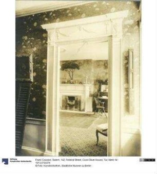 Salem, 142, Federal Street, Cook-Oliver House, Tür