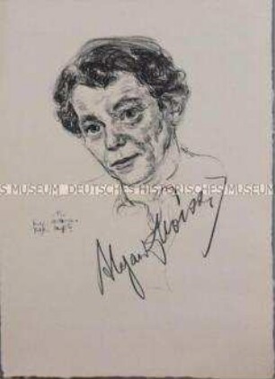 Bildnis des Schauspielers Alexander Moissi (3)