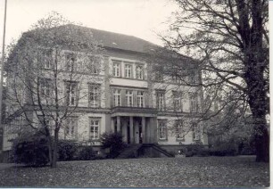 Lippische Landesbibliothek. Detmold. Blick von der Hornschen Straße