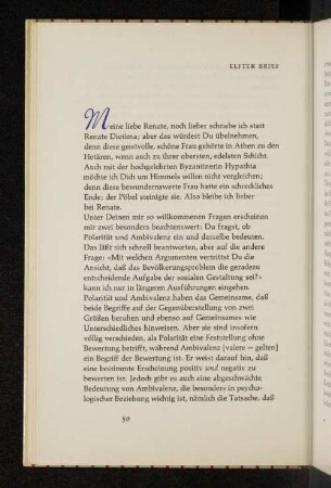 Elfter Brief