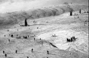 Feldberg: Skikäufer am Feldberg; von unten