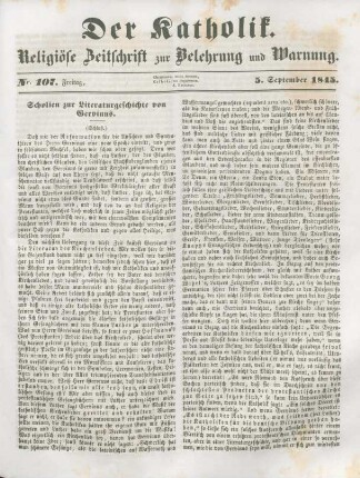 497-499 Scholien zur Literaturgeschichte von Gervinus : Schluß