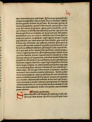 De malo. et peccato. - De duabus civitatibus et duobus regibus.