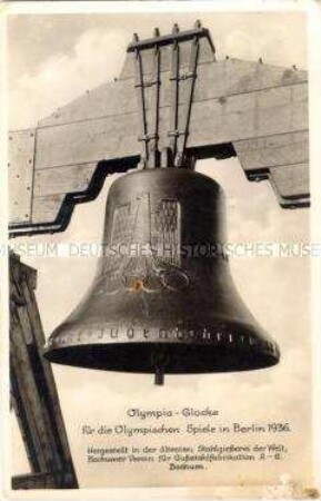 Die Berliner Olympia-Glocke von 1936
