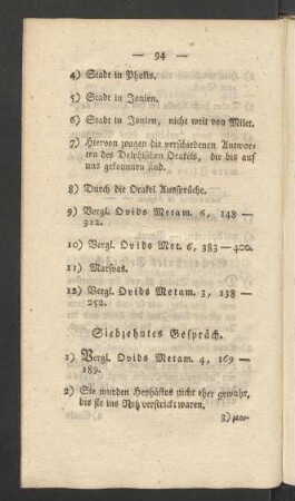 Siebzehntes Gespräch