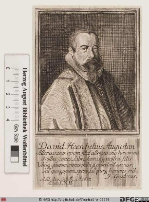 Bildnis David Hoeschel(ius)