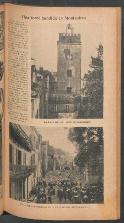 Una torre hundida en Montauban