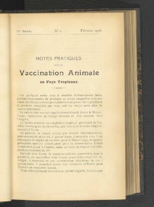 No 2, Février 1906