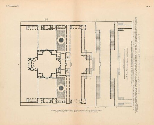 Pl. IX. Plan particulier du Chateau-Neuf