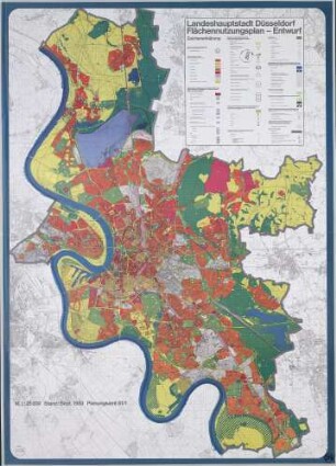 Landeshauptstadt Düsseldorf Flächennutzungsplan-Entwurf