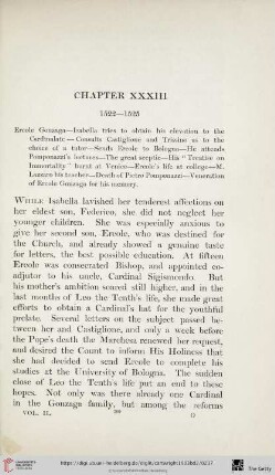 Chapter XXXIII: 1522-1525