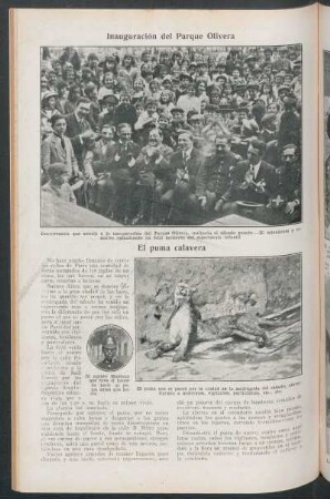 Inauguración del Parque Olivera