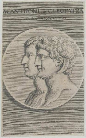 Doppelbildnis des M. Anthonius und der Cleopatra