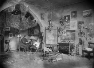 Künstleratelier Gustav Keller (1860-1911), Universitätszeichner