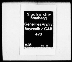 Akten über die Grafschaft Schwarzenberg und Hohenlandsberg - Vol. II