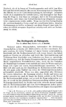 166-170, Das Rechtsgesetz als Naturgesetz