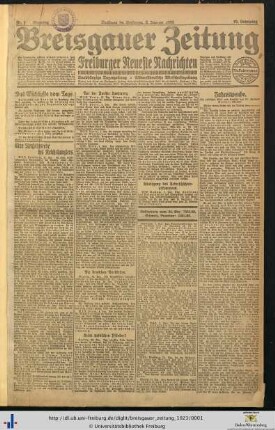 Nr. 1-29 (Januar 1923)