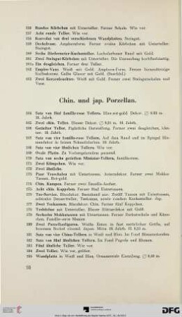 Chin. und jap. Porzellan (Nr. 164-202)