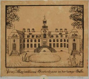 Das Palais der Sekundogenitur des Prinzen Maximilian in Dresden?