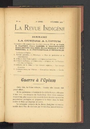 2e Année. Nr. 20, Decembre 1907.