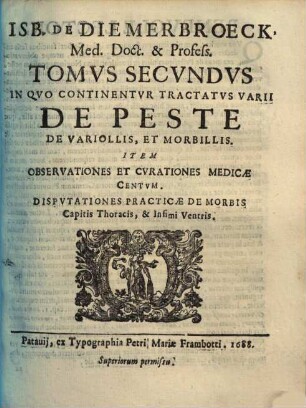 Opera omnia anatomica et medica, 2