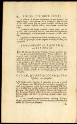 Iuramentum Latorum Literarum.