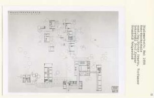 Kunsthochschule, Berlin-Grunewald (Diplomarbeit bei Willy Kreuer): Grundriss Erdgeschoss 1:200