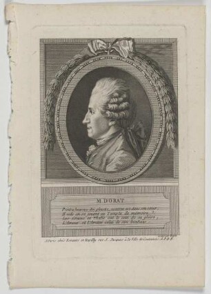 Bildnis des Claude Joseph Dorat