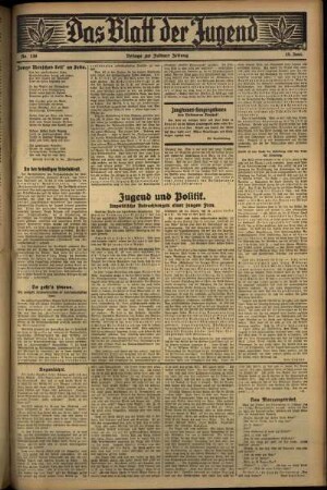 Zweite Ausgabe vom Mittwoch, den 15. Juni 1932.