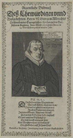 Bildnis des Georg Albrecht