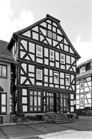 Wohnhaus (Wohnhaus, Fachwerk); Gemünden, Marktstraße 4