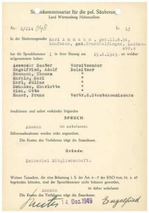 Ammann, Karl