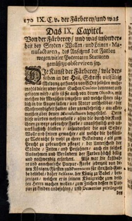 170-188, Das IX. Capitel