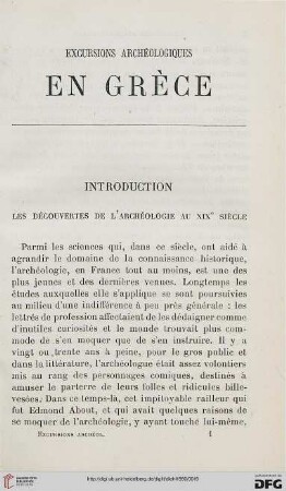 Introduction: Les découvertes de l’archéologie au XIXe siècle