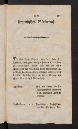 143-152, Uranotisches Woerterbuch