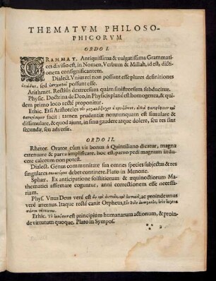 Thematum Philosophicorum