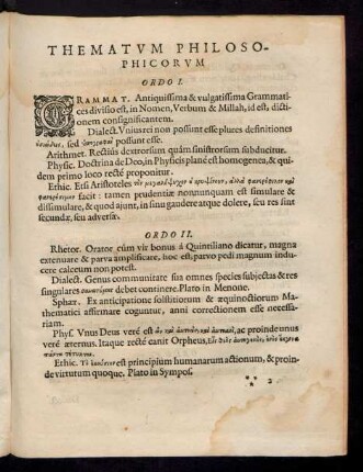 Thematum Philosophicorum