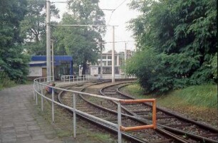 Potsdam Pirscheide unterer Bahnhof Gleisschleife Tram