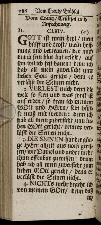 Vom Creutz/ Trübsal und Anfechtung.