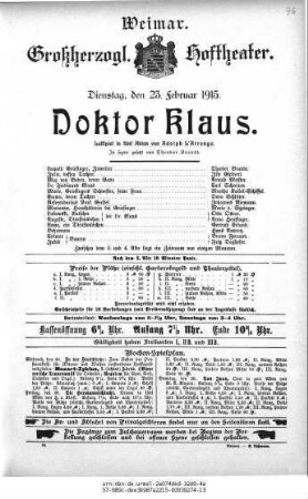 Doktor Klaus