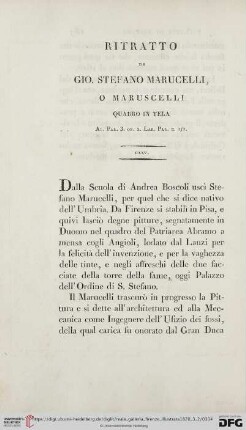 Ritratto di Gio. Stefano Marucelli o Maruscelli
