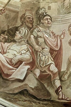 Der heilige Georg wird gerädert