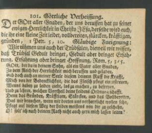 101. - 150. Göttliche Verheissung