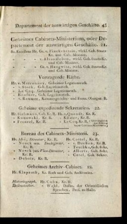 [Auswärtiges Departement]