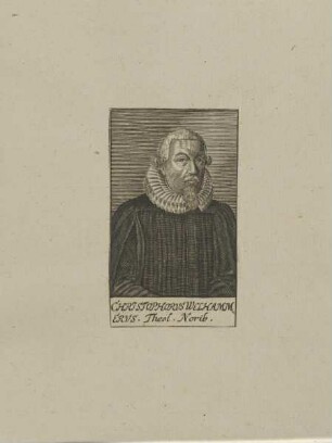 Bildnis des Christophorvs Welhammerus