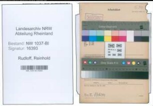 Entnazifizierung Reinhold Rudloff , geb. 04.04.1895 (Fahrsteiger)