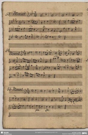 53. Stamitz, Johann, Sinfonien, Es-Dur 