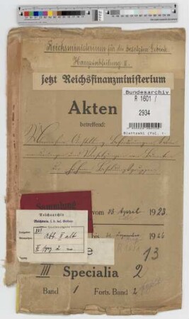 Uebernahme, Anstellung, Beförderungen, Kommandierungen und Versetzungen von Beamten der höheren Besoldungsgruppen