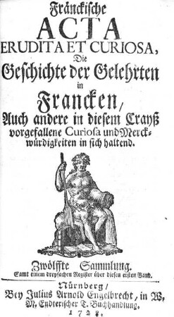 Zwölffte Sammlung.