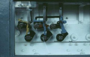 Hechingen Stellwerk Blockapparat Verschlussperren